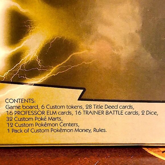 Hasbro POKEMON MONOPOLY Fast-Dealing Property Trading Game AGES 8+ NIB 2010 - Picture 8 of 15